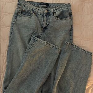 Aeropostale Women's Blue Straight Leg Jeans